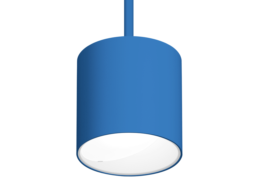 ID+ 3.5" Pure Cylinder Wall Wash RAL 5015 Housing