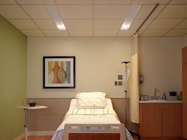 Patient Room Reading Function Focal Point Lights