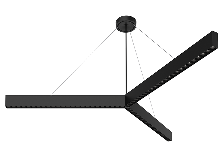 Seem 1 Trio 6ft Single Point Black Louver Black Specular