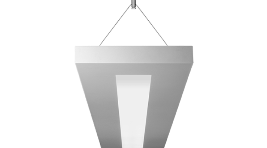 Twelve linear suspended luminaire from Focal Point