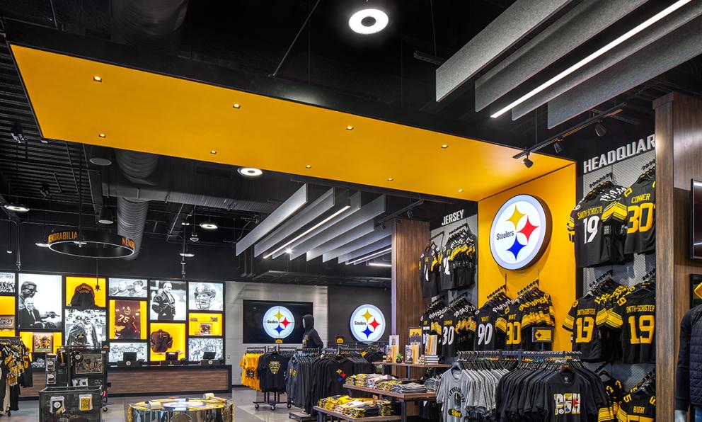 Steelers Pro Shop at Heinz Field Seem 1 Acoustic
