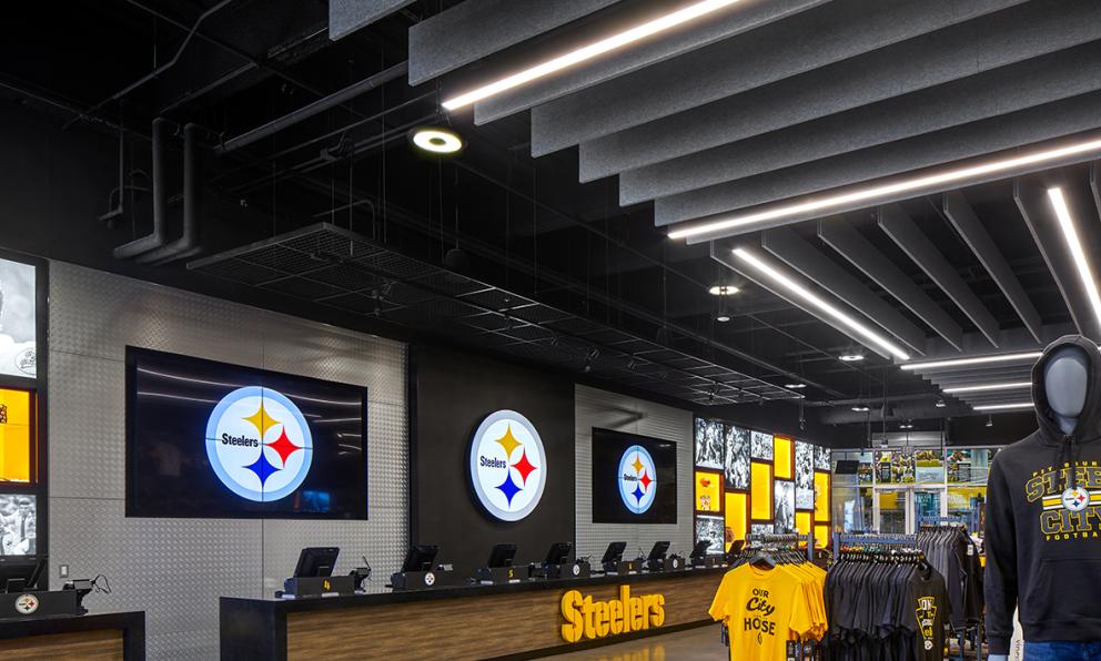Steelers Pro Shop at Heinz Field Seem 1 Acoustic