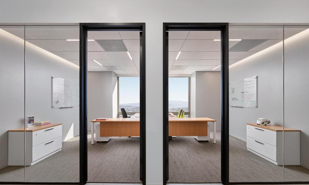 Seem 1 Recessed Seem 2 Perimeter Private Office