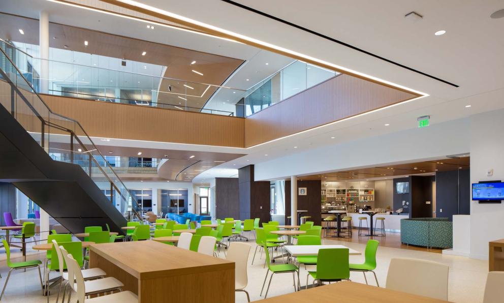 Seem 2 Wood Ceiling Public Space