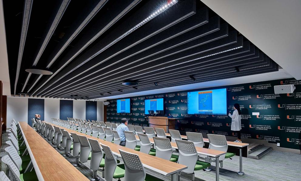 Seem 1 Acoustic Louver Classroom
