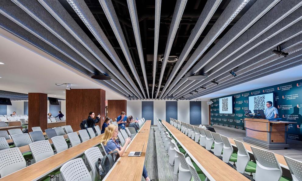 Seem 1 Acoustic Louver Classroom