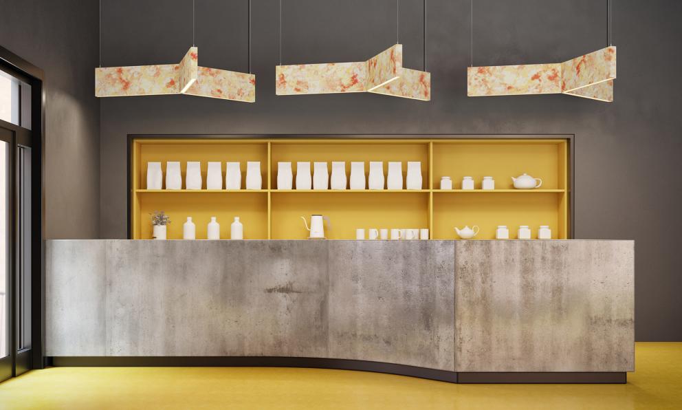 Seem 1 Trio cafe in Solar Flare from the Cosmic collection