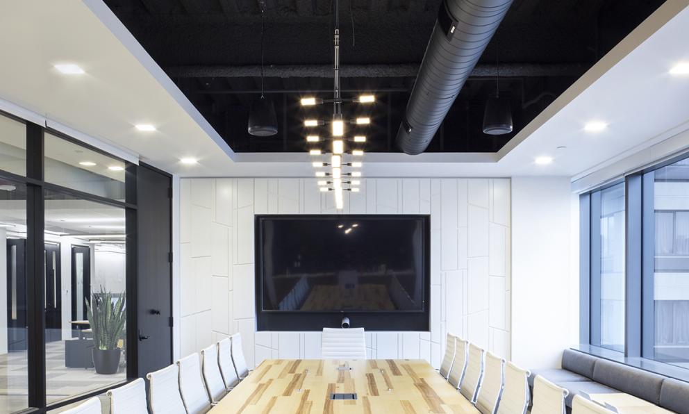 Confidential Financial Company Conference Room 4.5" Downlights