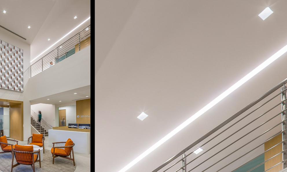 The Irvine Company lobby 4.5" Downlight Seem 4 Recessed