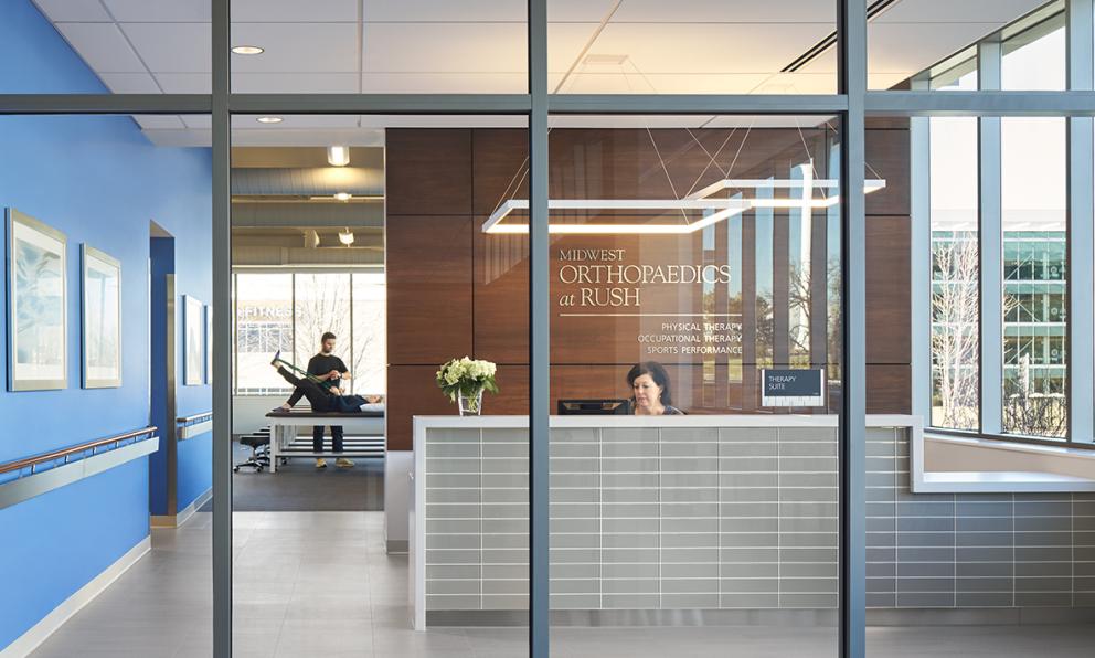 Rush Oak Brook Outpatient Center Reception Nera Pendant