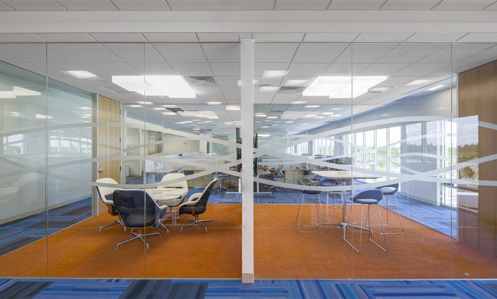 KLX conference room breakout space