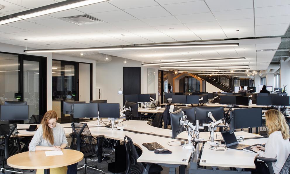 Confidential Financial Company Open Office Nera