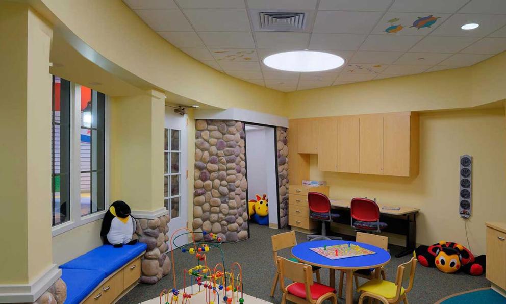 American Family Children's Hospital Waiting Area Skydome