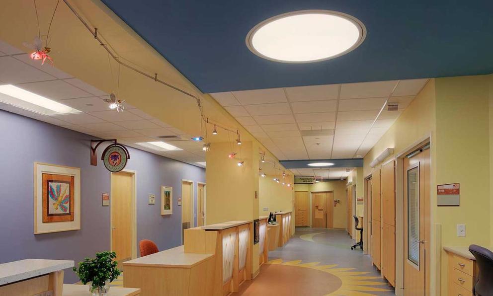 American Family Children's Hospital Corridor Skydome