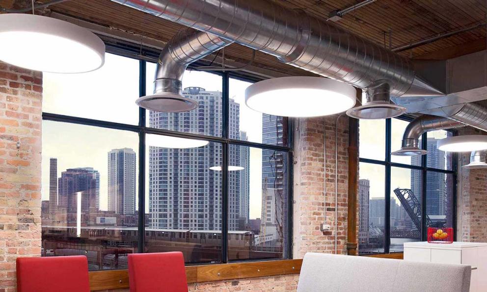 Thomas Interior Systems Skydome Open Office