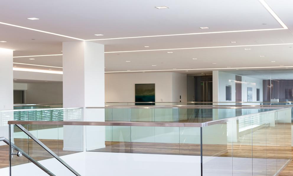 Harbor Distributing Headquarters Corridor Stairs Seem 2