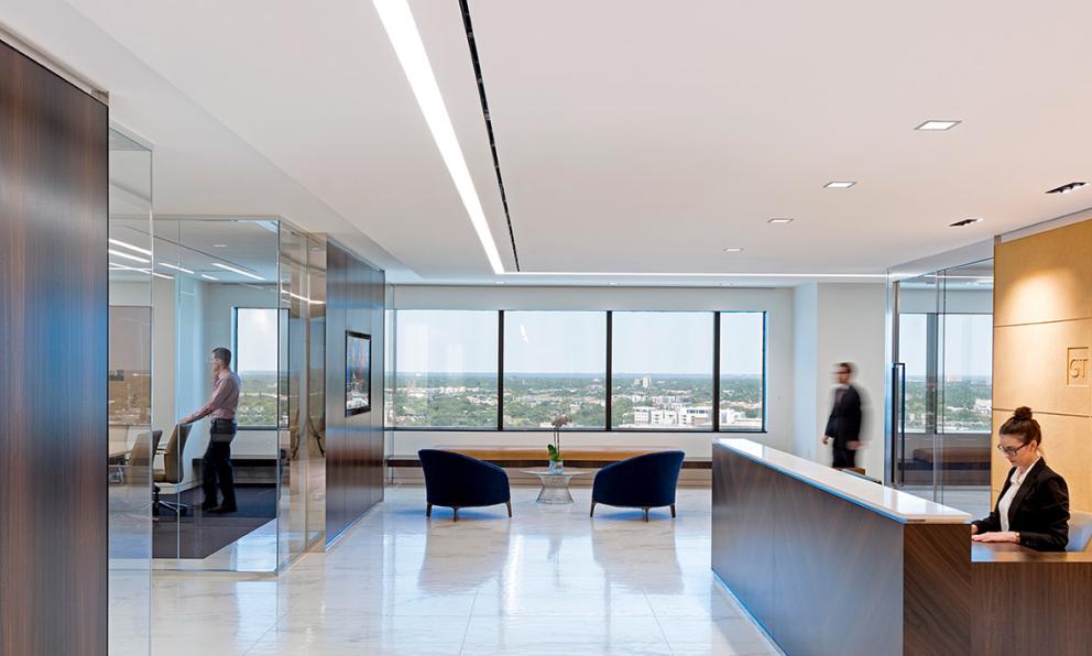Greenberg Trauig Reception Area Seem 4
