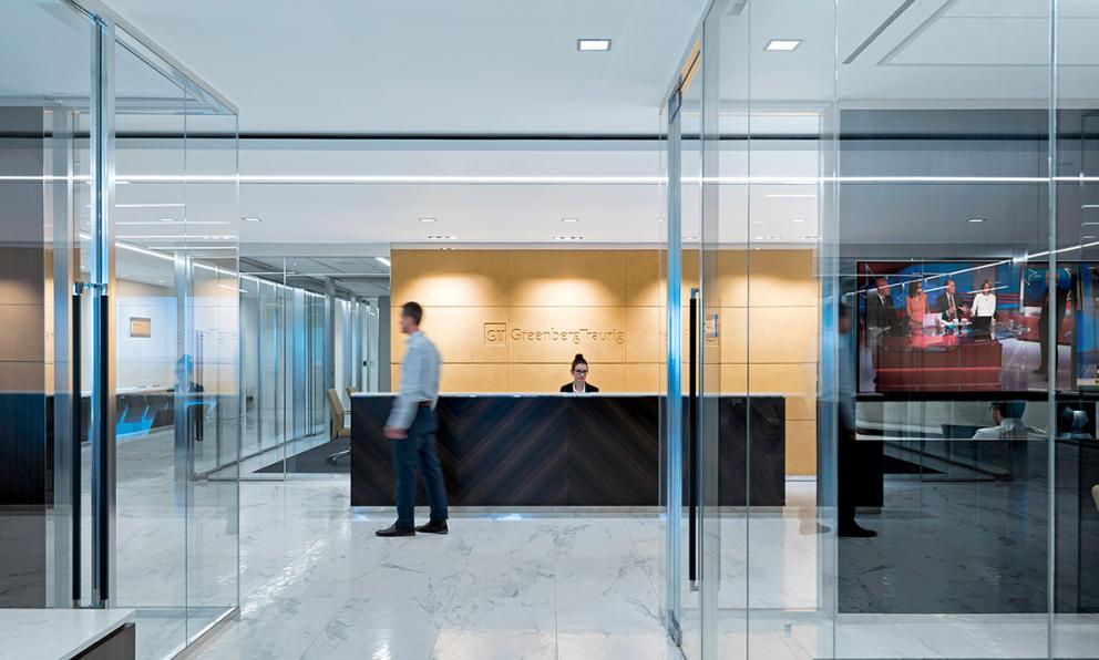 Greenberg Trauig Reception Area Seem 4