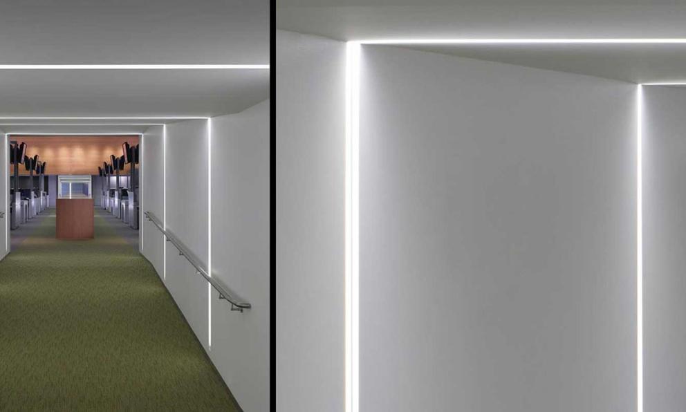 BP Bright Lights, Corridor, Seem 4 Wall-to-Ceiling
