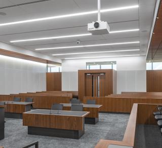 Will County Courthouse Courtroom Seem 4 Focus Wall Wash
