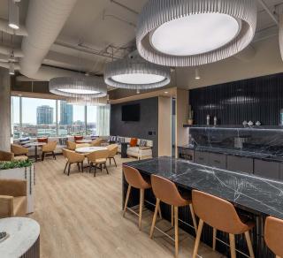 Lia employee breakroom