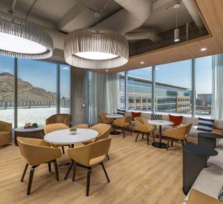 Lia employee breakroom