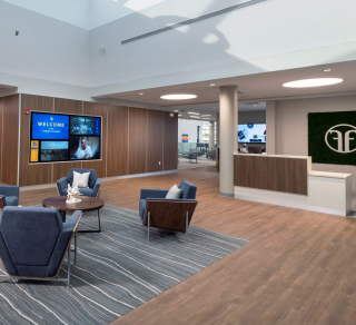 Skydome Reception Area