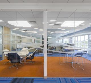 KLX conference room breakout space