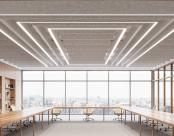 Seem Acoustic Corners Meeting Room Natural Linen