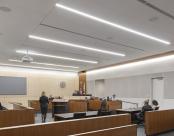Will County Courthouse Courtroom Seem 4 Focus Wall Wash