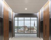 Will County Courthouse Elevator Lobby Focus Wall Wash