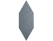 TruTile Shapes Gem Shadow Gray