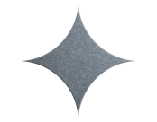 TruTile Shapes Star Shadow Gray
