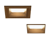ID+ 2" Downlight Super Short Cone Walnut