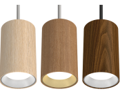 ID+ Pure Cylinder Light Oak, Chestnut, Walnut