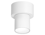 ID+ Pure Cylinder Surface Mount Wall Wash Power Canopy WH