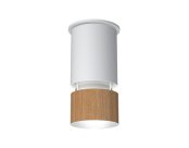 ID+ 3.5" Cylinder Surface Mount White Chestnut