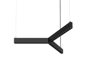 Seem 1 Trio 4ft Multi Point Black Louver Black Specular