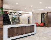 Mission Federal Credit Union Reception Area ID+ 3.5"x3.5" Downlights