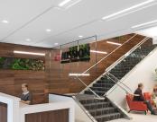 Mission Federal Credit Union Reception Area ID+ 3.5"x3.5" Downlights