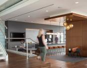 Cushman & Wakefield Working Lounge 4.5"x4.5" Downlights