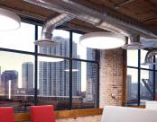 Thomas Interior Systems Skydome Open Office