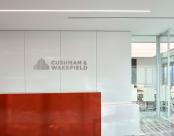 Cushman & Wakefield Reception Area ID+ Seem