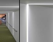 BP Bright Lights, Corridor, Seem 4 Wall-to-Ceiling