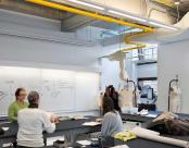 Twelve New School classroom