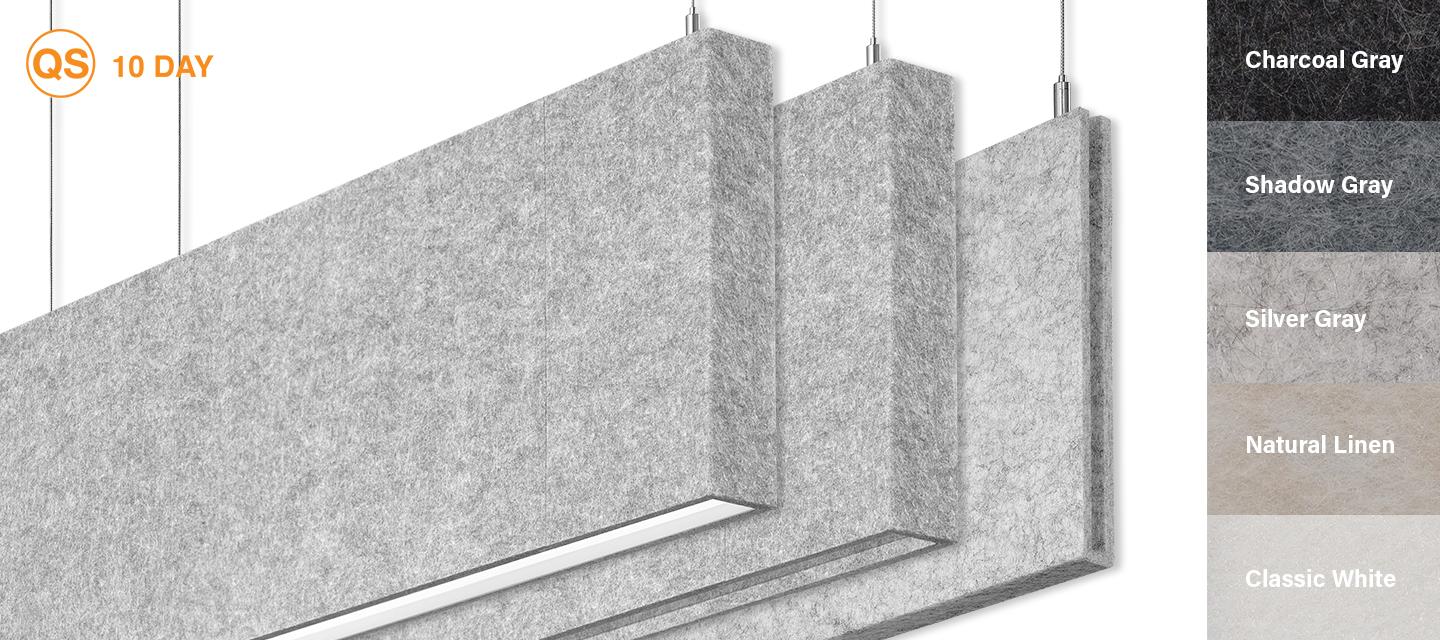 Acoustic Solutions now on 10-Day Quickship in 5 colors