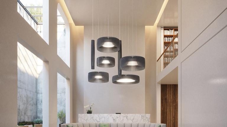 Acoustic Pendant Lobby