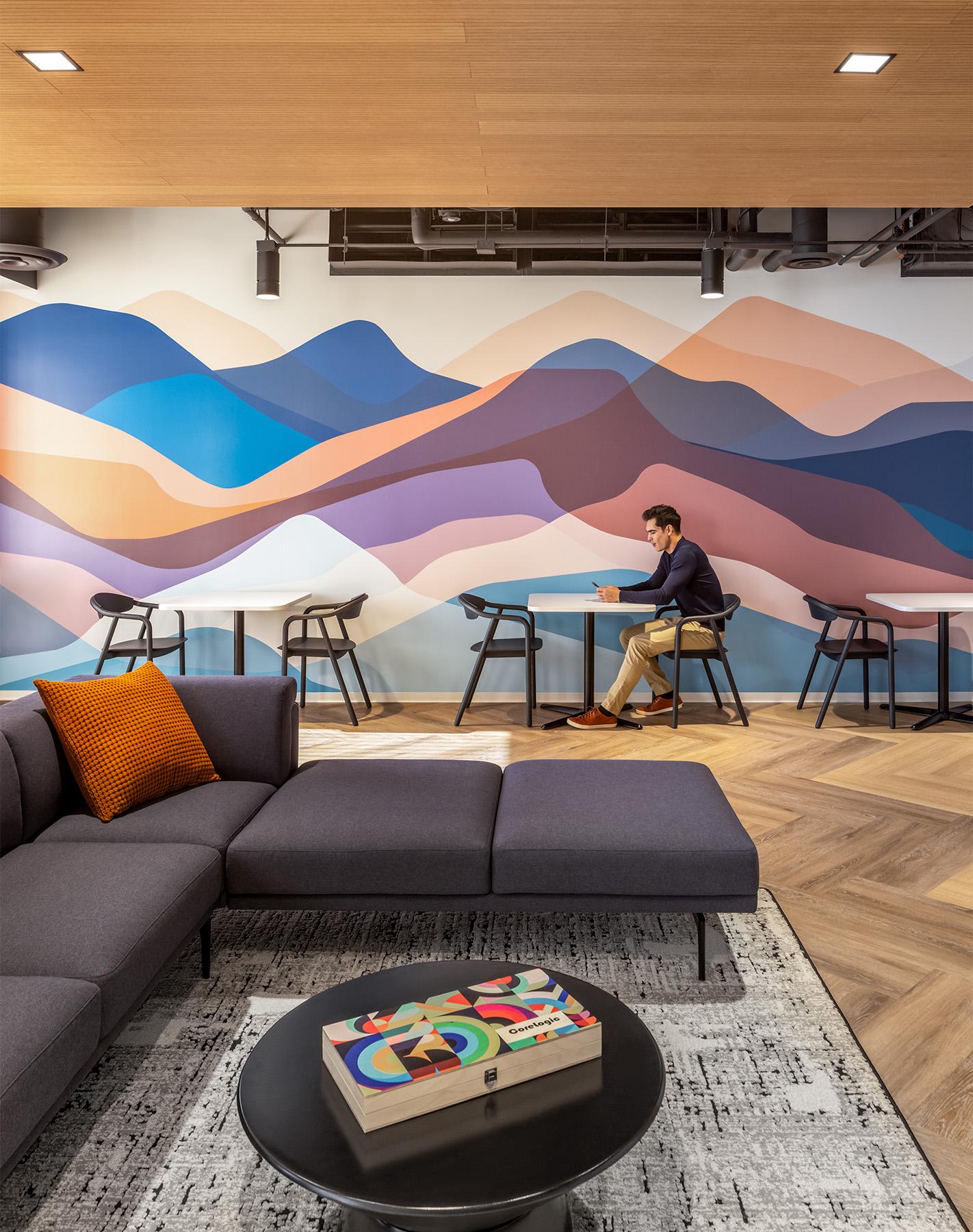 ID+ Downlight Cylinder Employee Lounge