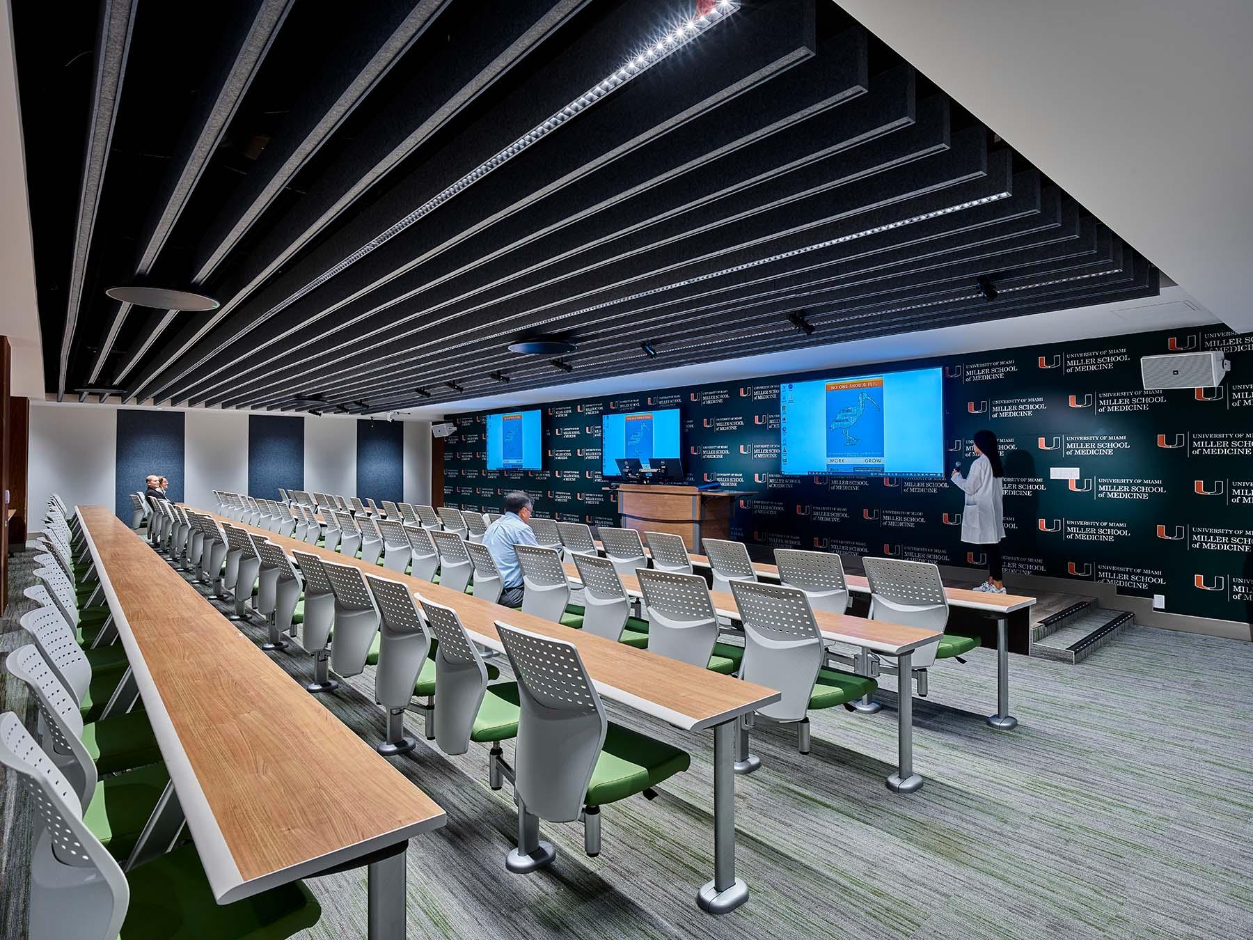 Seem 1 Acoustic Louver Classroom
