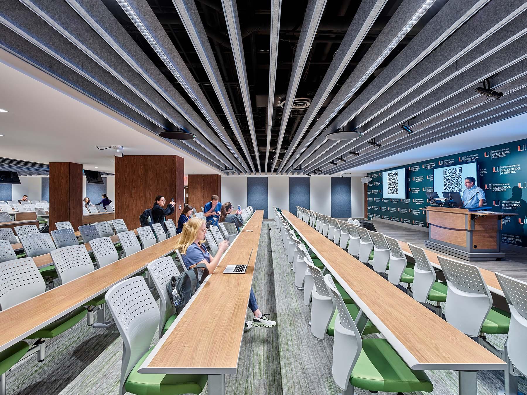 Seem 1 Acoustic Louver Classroom